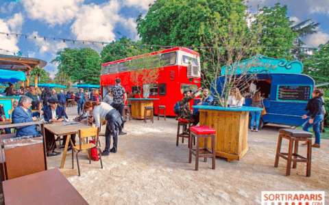 Poisson Lune: The New Temporary Terrace of the Palais de la Porte Dorée