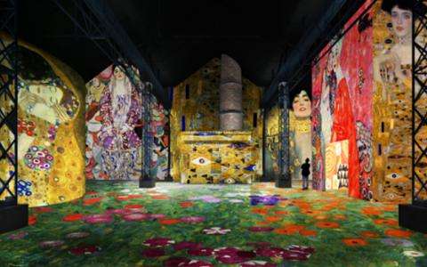 Gustav Klimt : The Immersive Exhibition at L’Atelier des Lumières