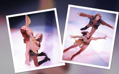 Holiday on Ice 2015 :Marina Anissina and Gwendal Peizerat on the zenith